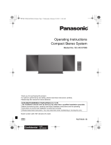 Panasonic SCHC37DBEB Owner's manual