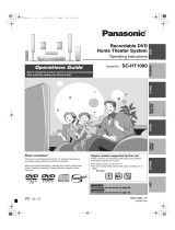 Panasonic SCHT1000 Owner's manual