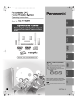 Panasonic SCHT1000 Operating instructions