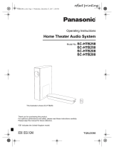 Panasonic SCHTB258EB Owner's manual