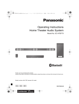 Panasonic SCHTB770EB Owner's manual
