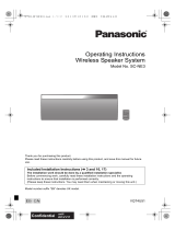 Panasonic SCNE3GN Operating instructions