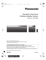 Panasonic SCNE5DBGN Operating instructions