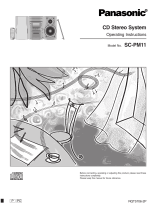 Panasonic SCPM11 User manual