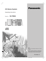 Panasonic SCPM28GN Owner's manual