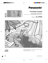 Panasonic sc pm 25 Owner's manual