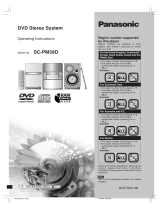 Panasonic SCPM39D Owner's manual