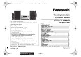 Panasonic SCPMX100EG Owner's manual