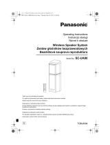 Panasonic SCUA90E Operating instructions