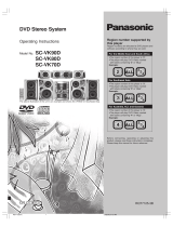 Panasonic SCVK90D User manual