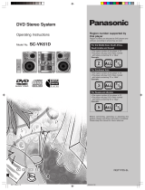 Panasonic SCVK61D Operating instructions
