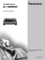 Panasonic SL1200M3D Owner's manual