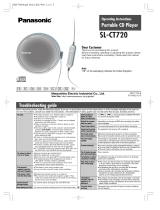 Panasonic SLCT720 Owner's manual