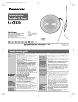 Panasonic SL-CT520 Owner's manual