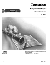 Panasonic SLPG4 User manual