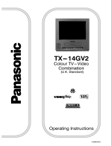 Panasonic TX14GV2 Operating instructions