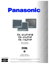 Panasonic tx-21jt1p User manual