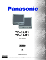 Panasonic TX21JT1 Operating instructions