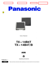 Panasonic TX14B4T Owner's manual