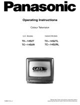 Panasonic TC14S2R Operating instructions