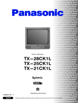 Panasonic TX21CK1L Operating instructions