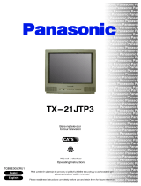Panasonic tx-21jt1p User manual