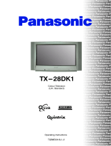 Panasonic TX28DK1 Operating instructions