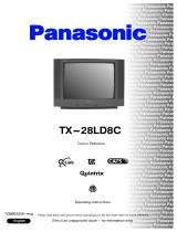 Panasonic TX28LD8C Operating instructions