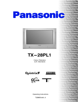 Panasonic tx 28 pl 1 User manual
