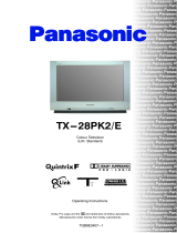 Panasonic TX28PK2E Operating instructions
