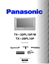 Panasonic TX32PL10PM Operating instructions