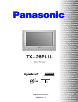 Panasonic TX28PL1L Operating instructions