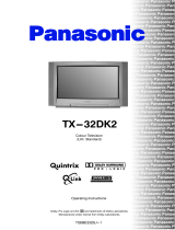 Panasonic TX32DK2 Operating instructions