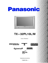 Panasonic TX32PL10LM Operating instructions