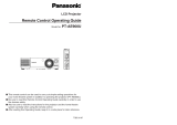 Panasonic PTAE900U Operating instructions