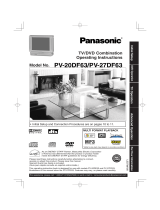 Panasonic PV27DF63 User manual