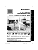 Panasonic PV27DF62 Operating instructions