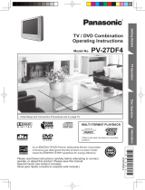 Panasonic PV-27DF4 User manual