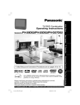 Panasonic PV25D52 User manual