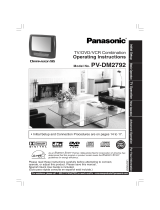 Panasonic PVDM2792 Operating instructions