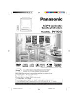 Panasonic PV9D53 Operating instructions