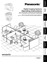 Panasonic DP2310 Operating instructions