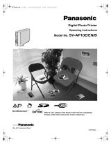 Panasonic SVAP10E Operating instructions