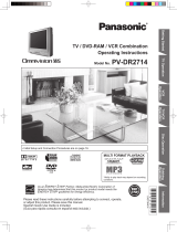 Panasonic PVDR2714 User manual