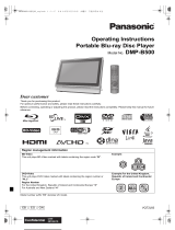 Panasonic DMPB500 Operating instructions