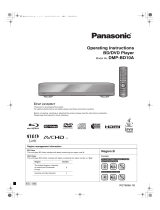 Panasonic DMPBD10A Owner's manual