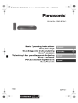 Panasonic DMPBD843EG Operating instructions