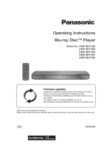 Panasonic DMP-BDT371 Owner's manual