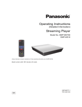 Panasonic DMPMS10EB Operating instructions