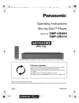 Panasonic DMPUB404EG Operating instructions